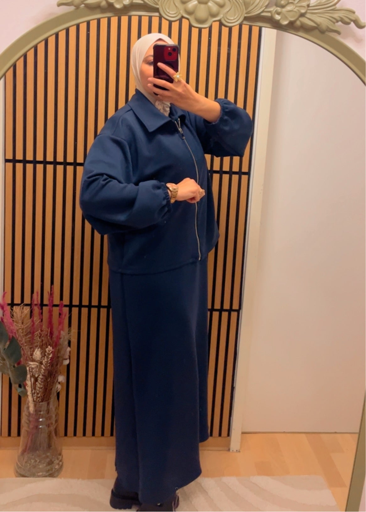 Zweiteiler( Kleid )✨ (dunkel blau) ✨